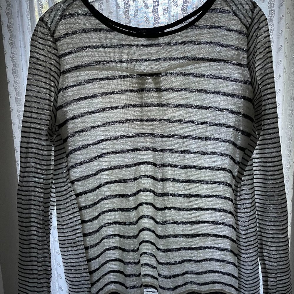 Vince Long Sleeve Women's Small Linen Shirt